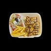 81 Hähnchenspieß Teller